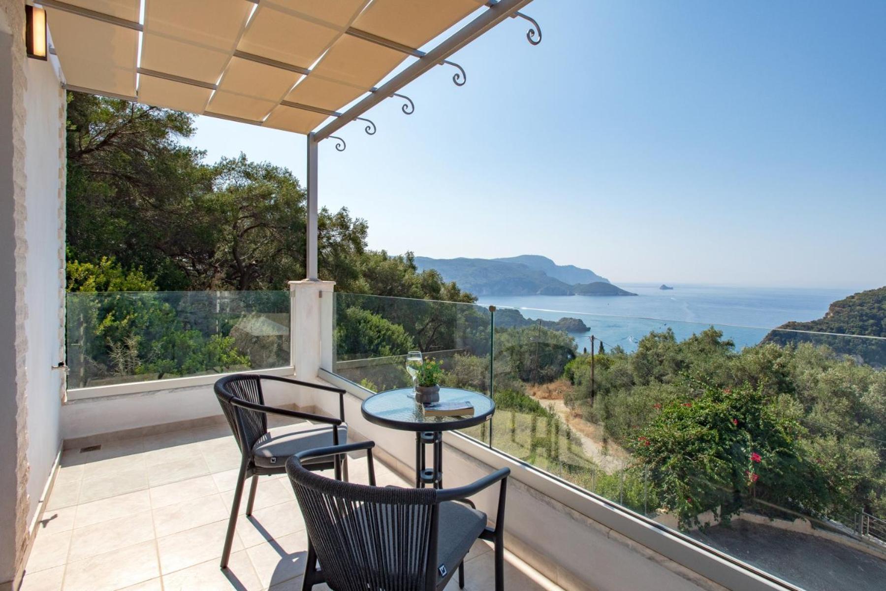 V&D Paleokastritsa Apartments Lakones Bagian luar foto