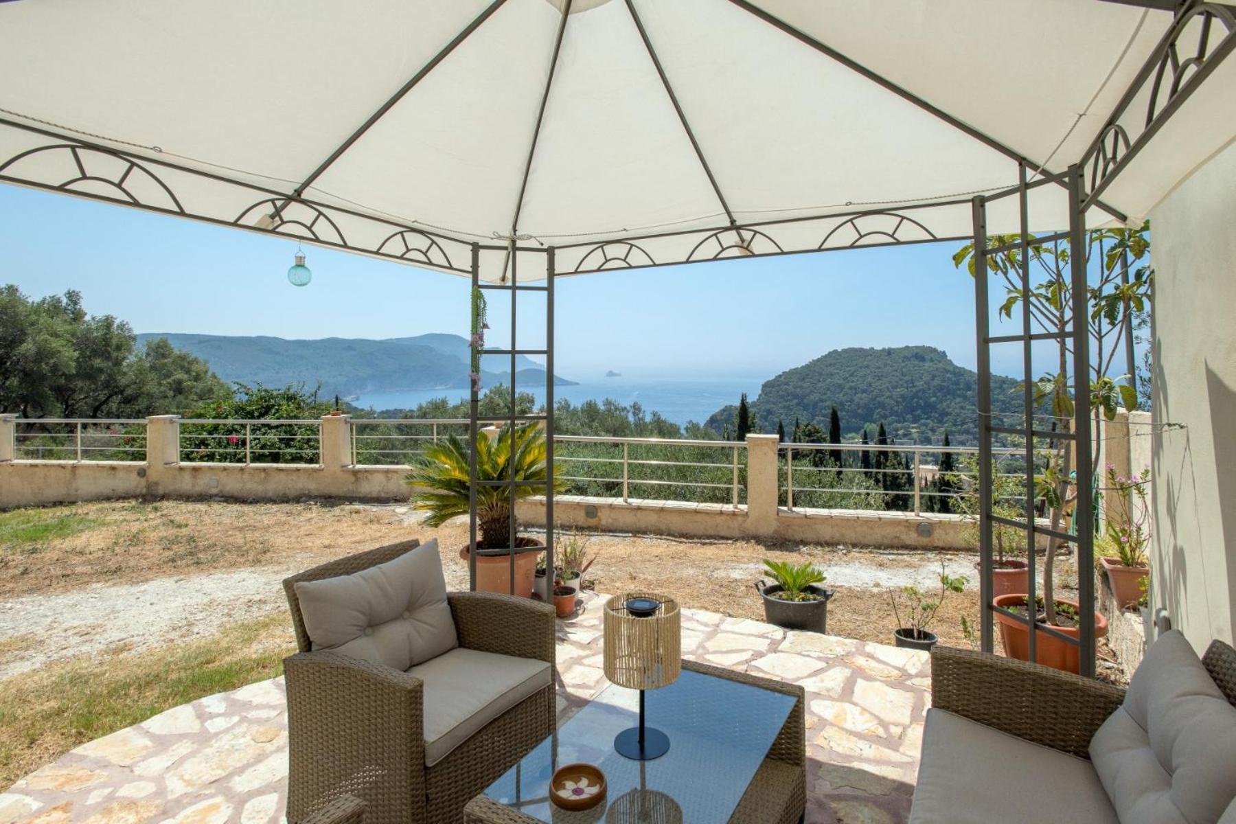 V&D Paleokastritsa Apartments Lakones Bagian luar foto